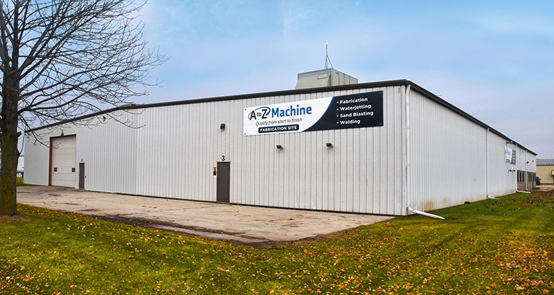 A to Z Machine Fabrication Building Exterior