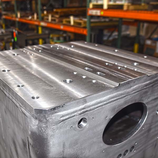 a large custom fabricated tank by A to Z Machine in Appleton, WI